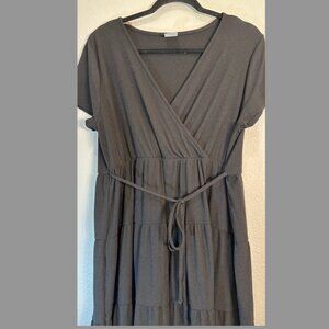 No Boundaries Black V-Neck Dress – XL